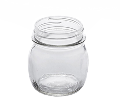 American Metalcraft MJ85 Mason Jar 8.5 Oz. 3" Dia. x 4" H