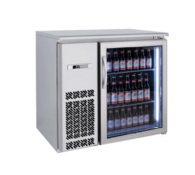 Infrico USA IMD-ERV36IIGD 36.25"W One-Section Glass Door Back Bar Cooler