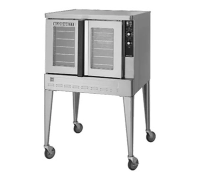 Blodgett ZEPH-100-G SGL Zephaire Natural Gas Single-Deck Convection Oven - 50,000 BTU