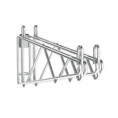 Metro 2WS18C Super Erecta Shelf Support Post Mount Double Chrome Plated Finish