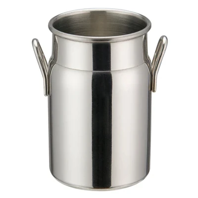 Winco DDSD-102S
 2"
 5 Oz.
 Stainless Steel
 Mini Milk Can