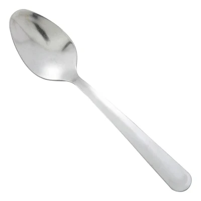 Winco 0002-01 5-7/8" 18/0 Stainless Steel Teaspoon (Contains 1 Dozen)