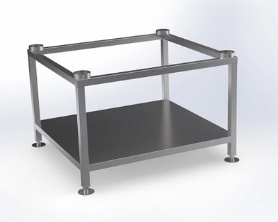 Alto-Shaam 5016083 39" Stainless Steel Stationary Combi Oven Stand with Shelf