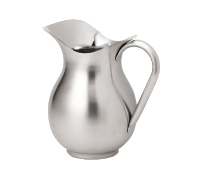 Vollrath 465312 3 Qt. Brushed Satin Stainless Steel Pitcher