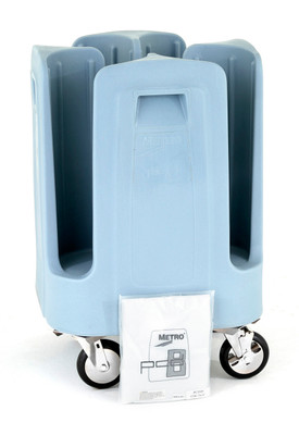 Metro PCD8 Blue Poker Chip Dish Dolly With Handle