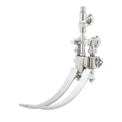 T&amp;S Brass B-0504-01 Pedal Valve double wall mounted inlets on 2-1/2"