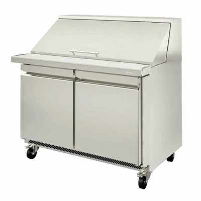 Infrico USA IRT-UC48PMT 48.13" W Two-Section Two Door Sandwich/Salad Prep Table