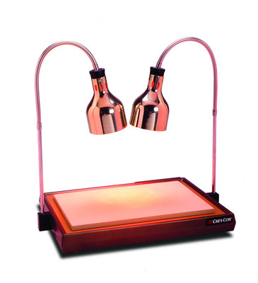 Cres Cor CSH12210PB 36" W Carving Station Countertop Rubber Compound Cutting Board - 120 Volts