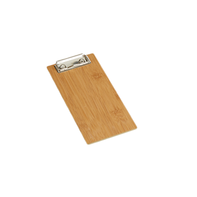 American Metalcraft BB8 4" W Wood Clipboard Menu Holder