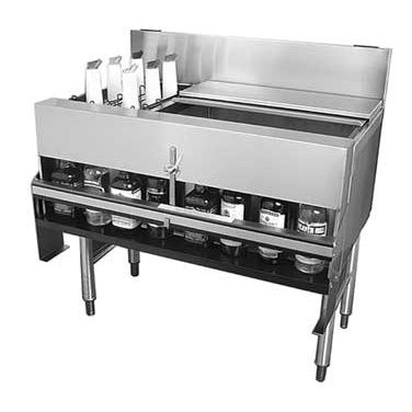 Glastender SSRC-12, 12"W, Stainless Steel, Speed Rail Locking Cover