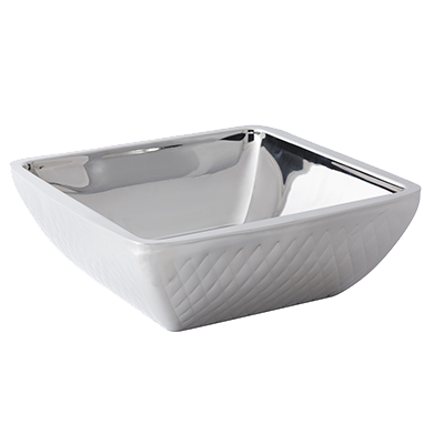 Bon Chef 9333DI 4 Qt. Square Cold Wave Bowl