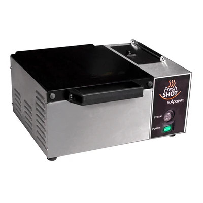 Admiral Craft CTS-1800W Half Size Electric Countertop Fresh Shot Steamer - 120 Volts