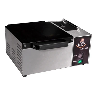 Admiral Craft CTS-1800W Half Size Electric Countertop Fresh Shot Steamer - 120 Volts