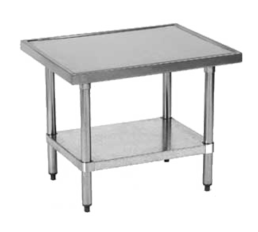 Globe XTABLE 30"W x 24"D x 24"H Stainless Steel Top Mixer Table