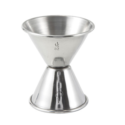 Winco J-4 1.5 Oz. Stainless Steel Jigger