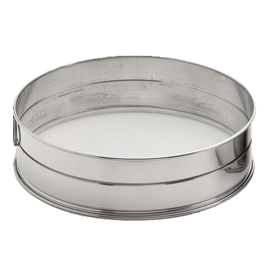 Matfer Bourgeat 115082 8.67" Dia. Round 1.28 Mm Stainless Steel Mesh Sieve