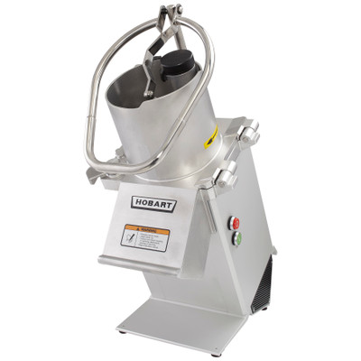 Hobart FP350-1B 13.44" Stainless Steel Angled Continuous Feed Design Food Processor - 120 Volts