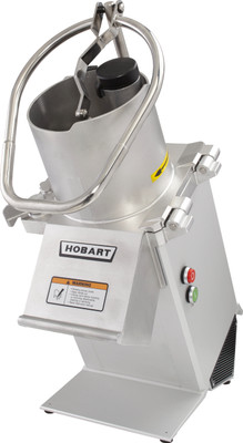 Hobart FP350-1B 13.44" Stainless Steel Angled Continuous Feed Design Food Processor - 120 Volts