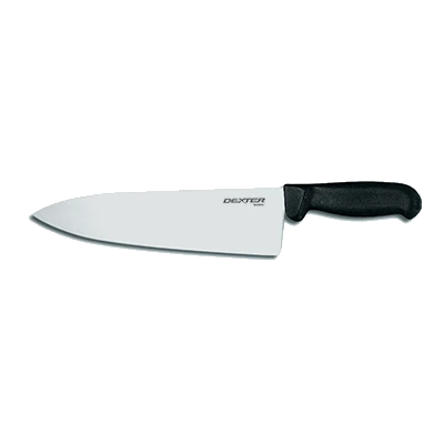 Dexter P94831B 10" Black Basics Chef's/Cook's Knife with Polypropylene Handle