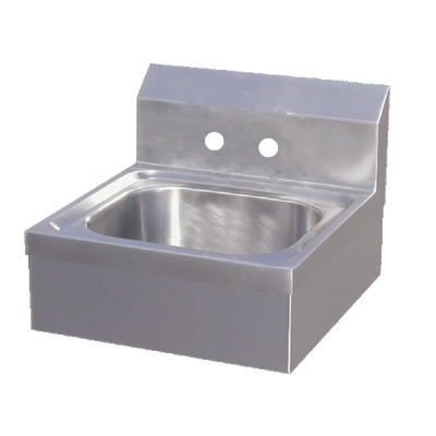 IMC Teddy CSW-1S 14" x 10" x 5" Stainless Steel Wall-Mounted Hand Sink with Splash-Mount Hands-Free Sensor Faucet
