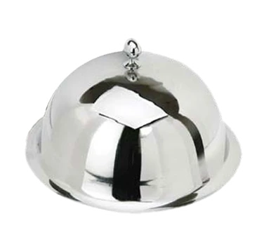 Eastern Tabletop 9410
 Stainless Steel
 Metal
 Round
 Service Plate Cover