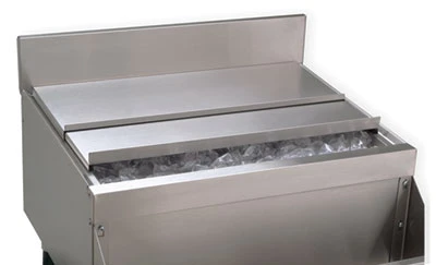 Advance Tabco SSC-24-X 22.75" W x 16.25" D Stainless Steel Special Value Ice Bin Sliding Cover
