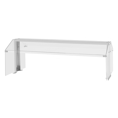 Turbo Air SNZ-72T 72"W Double Sided Sneeze Guard