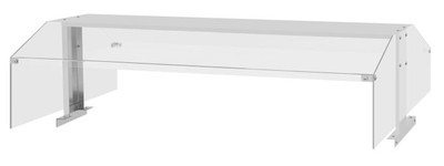 Turbo Air SNZ-72T 72"W Double Sided Sneeze Guard