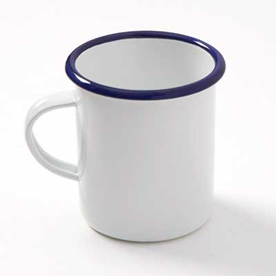 American Metalcraft EWM16 Enamelware Mug 16 Oz.