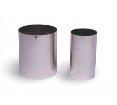 Matfer Bourgeat 376012 3.7 oz Stainless Steel Round Mousse Ring