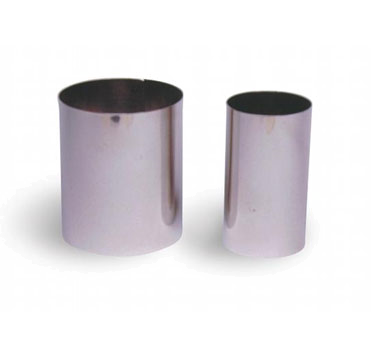 Matfer Bourgeat 376012 3.7 oz Stainless Steel Round Mousse Ring