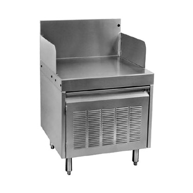 Glastender PCB-18 POS Cabinet 18"W x 24"D x 26"H Stainless Steel POS Cabinet Work Center