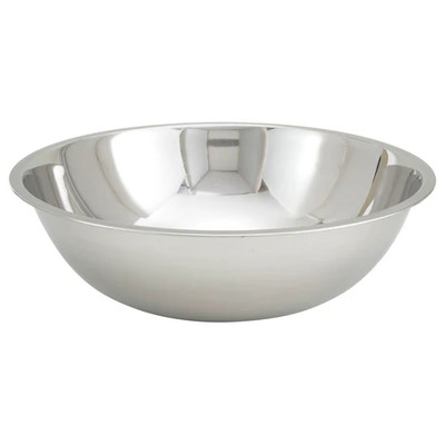 Winco MXB-1600Q 16 qt. Stainless Steel Mixing Bowl