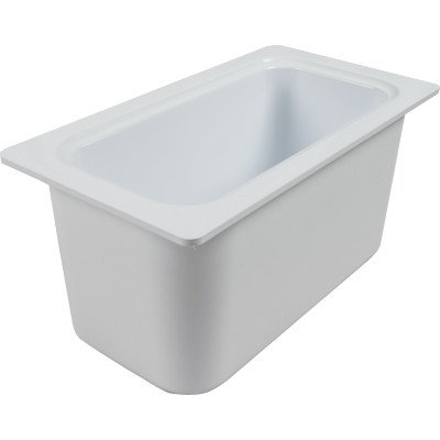 San Jamar CI7003WH White Chill-It Food Pan