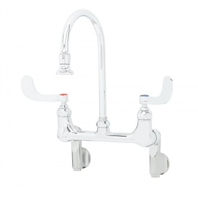 T&S Brass B-0355-04 Surgical Sink Mixing Faucet wall mount 8"