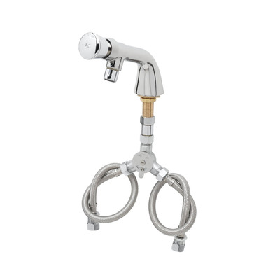T&amp;S Brass B-0807 Mixing Faucet slow self-closing heavy duty push button