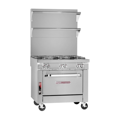 Southbend P36C-ISI 36&quot; Electric Platinum Heavy Duty Induction Range - 240 Volts