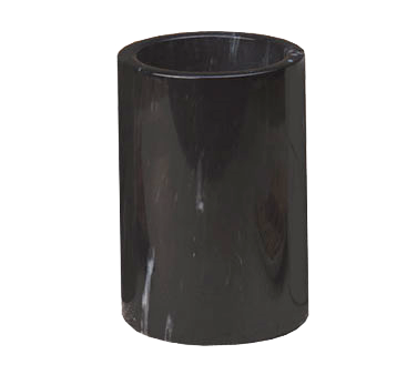 American Metalcraft MWC59Black 5" Dia. x 7" H Black Marble Wine Cooler