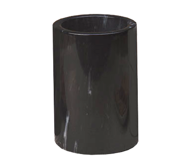 American Metalcraft MWC59Black 5" Dia. x 7" H Black Marble Wine Cooler