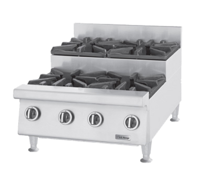 Garland UTOG36-SU6 35.44" Gas Countertop Hotplate - 180,000 BTU