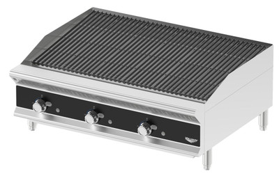 Vollrath CBGMD-36 Gas Countertop Charbroiler - 120,000 BTU