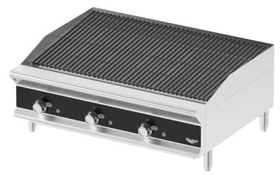 Vollrath CBGMD-36 Gas Countertop Charbroiler - 120,000 BTU