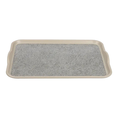 Cambro 1520VCRST380 15" Ivory Versa Camtray - 12/Case