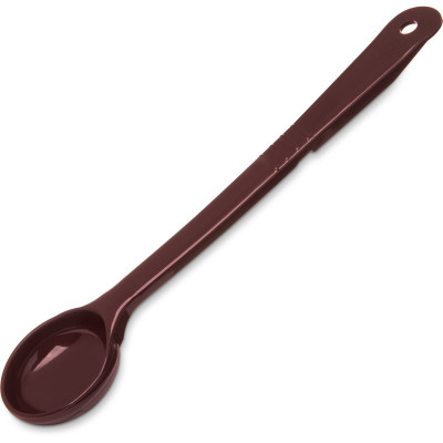 Carlisle 395801 1 1/2 Oz. Solid Reddish Brown Measure Misers Portion Spoon