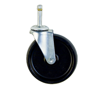 New Age C480 5" Dia Polyurethane Tread Swivel Stem Caster - 135 Lbs.