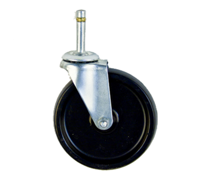 New Age C480 5&quot; Dia Polyurethane Tread Swivel Stem Caster