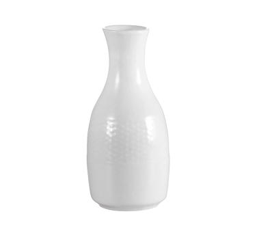 CAC China BST-BV Super White Porcelain Embossed Boston Bud Vase (4 Dozen Per Case)