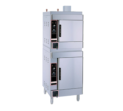 Market Forge SIRIUS II-10 (2) 4 & 6 Pan Convection Steamer - Natural Gas