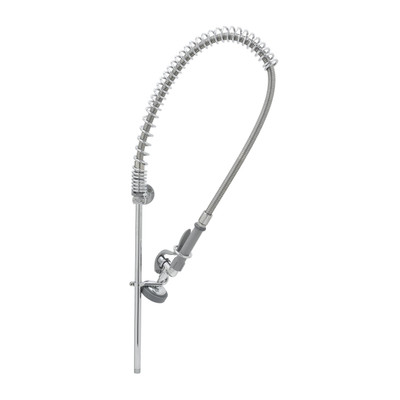 T&amp;S Brass B-0133-Lb Pre-Rinse Unit Spring Action Riser