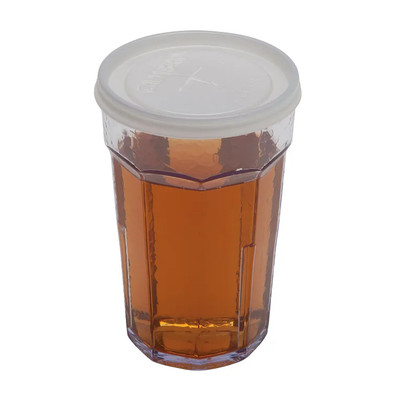Cambro CLLT8190 Translucent Disposable CamLid (2000 Per Case)